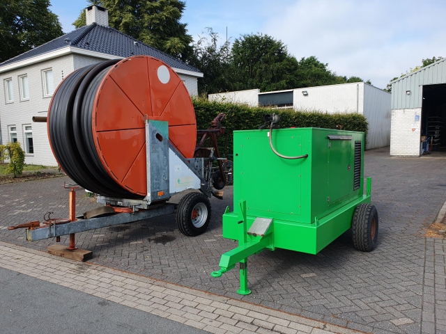 Bauer tx85 haspel en smits pompset 